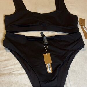 NWT Skims swim onyx Bikini Set